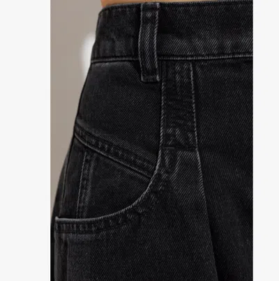 Isabel Marant Belt Loop Jeans In Black