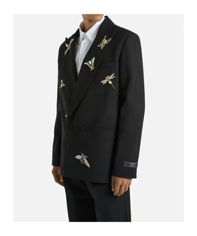 Balmain Insect Jacket In Black
