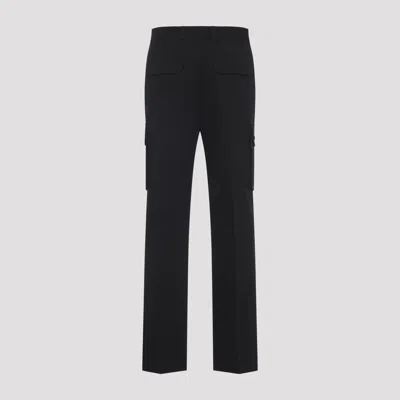 Givenchy Cotton Cargo Pant With Utility Pockets In Black
