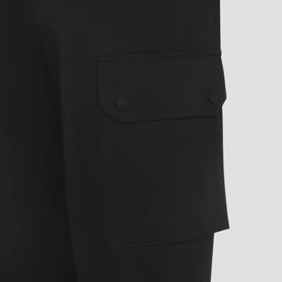 Givenchy Cotton Cargo Pant With Utility Pockets In Black