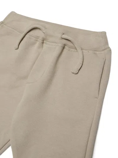 Dsquared2 Logo-print Track Pants In Neutral