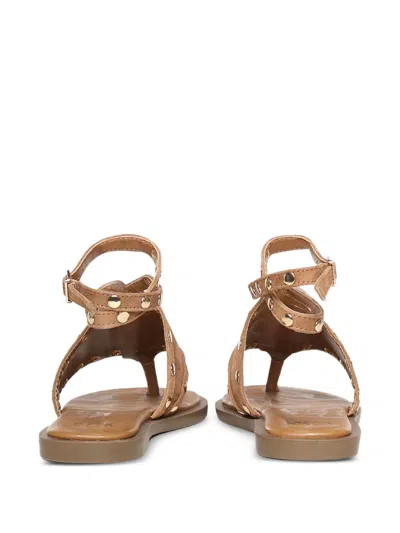 V73 Stud-embellished Wrap-around Sandals In Multi
