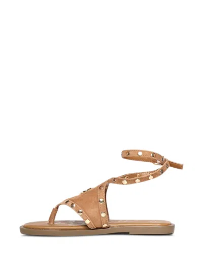 V73 Stud-embellished Wrap-around Sandals In Multi