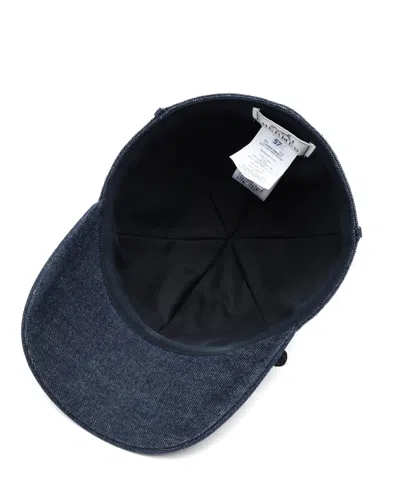 Pre-owned Hermes Hermès Denim Cap In Blue