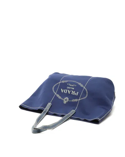 Prada Neoprene Tote Bag In Pattern