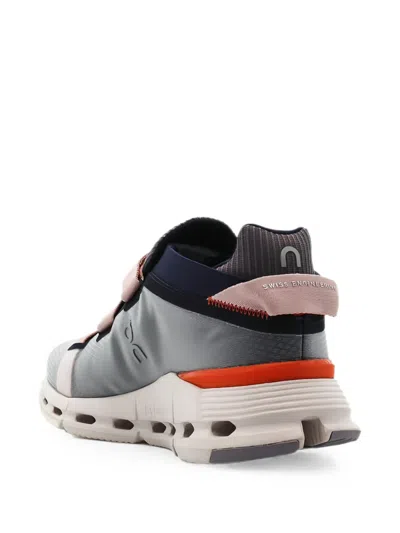 On Cloudnova Wrap Sneakers In Gray