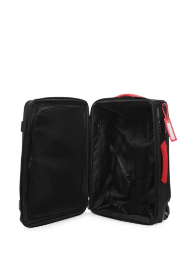 Off-white Diagonals Logo-tape Suitcase In Pattern