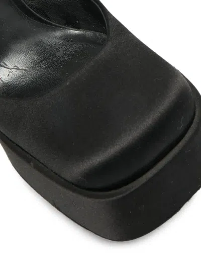 Pre-owned Versace Aevitas Platform Pumps In Black