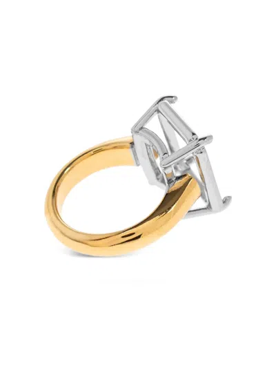 Balenciaga Brass Ring In Multi