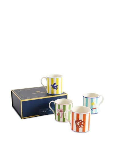 Jonathan Adler Boxed Playa Mug Set In Multi