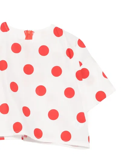 Cucù Lab Polka-dot T-shirt In Multi