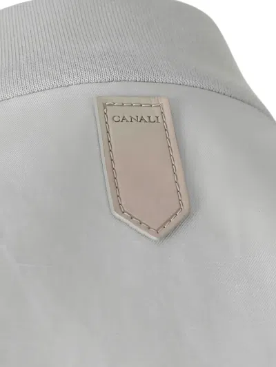 Canali Reversible Vest In Gray