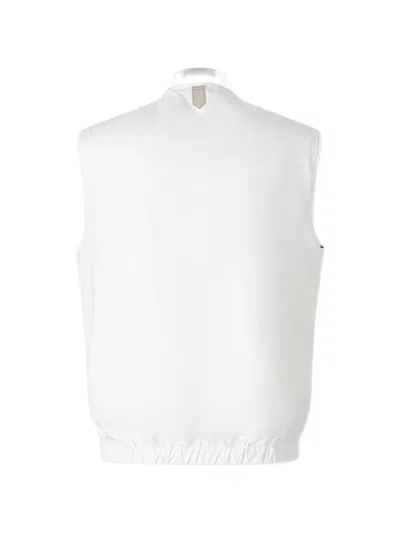 Canali Reversible Vest In Gray