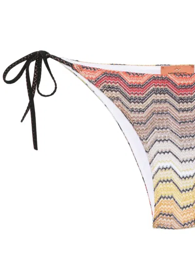 Missoni Chevron-knit Bikini In Multi