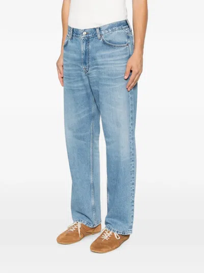 Nn07 Otis 1882 Belt-loop Jeans In Blue