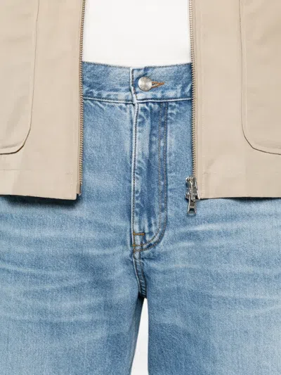 Nn07 Otis 1882 Belt-loop Jeans In Blue