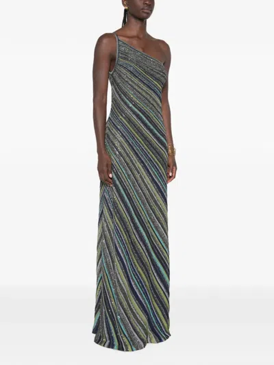 Missoni Stripe-pattern Maxi Dress In Multi