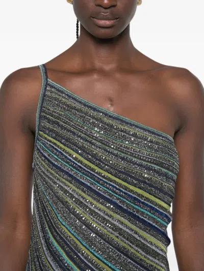 Missoni Stripe-pattern Maxi Dress In Multi