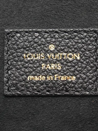 Pre-owned Louis Vuitton 2010s Monogram Empreinte Backpack In Black