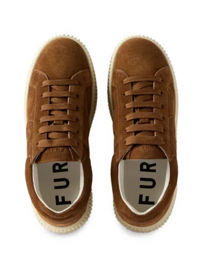 Furla Sky Sneakers Cognac H Marrone Camoscio Donna In Multi