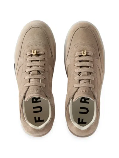 Furla Allegra Sneakers Cognac H Marrone Camoscio Donna In Multi