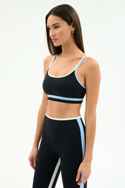 Splits59 Eva Rigor Double Strap Bra In Black