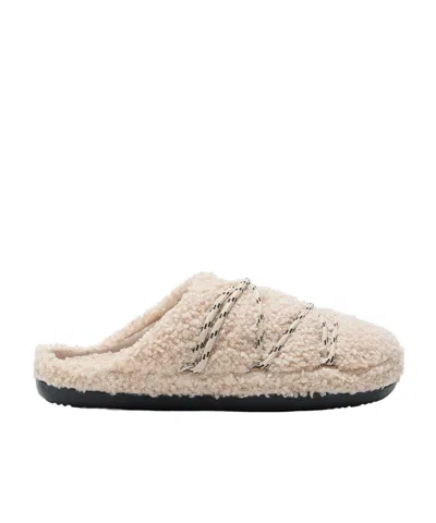 Moon Boot Mini Slip-on Fashion Sandals For Women In Neutral
