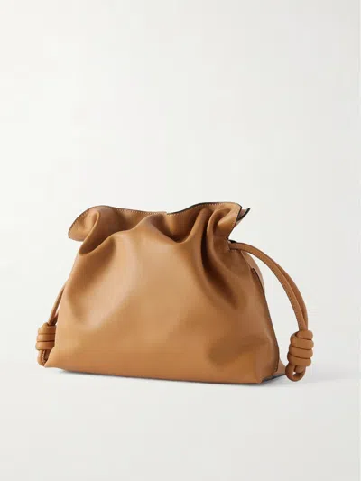 Loewe Drawstring Shoulder Bag In Red
