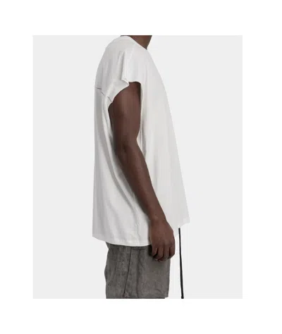 Thom Krom Oversized Sleeveless T-shirt In White