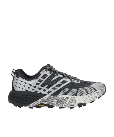 Hoka Sneaker U Speedgoat 2ts Low Top With Laces With Print And Logo Lettering On The Side In Black Tech F In Multi