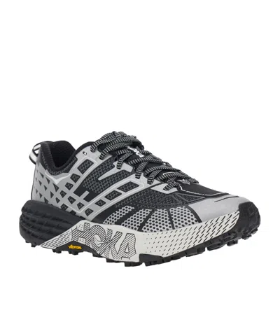 Hoka Sneaker U Speedgoat 2ts Low Top With Laces With Print And Logo Lettering On The Side In Black Tech F In Multi