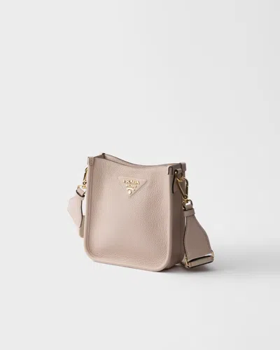 Prada Mini Leather Shoulder Bag In Pattern