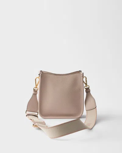 Prada Mini Leather Shoulder Bag In Pattern
