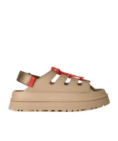 Ugg Goldenglow Toggle Mustard Seed Sandal In Neutral
