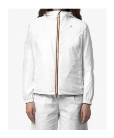 K-way Sophie Plus.2 Reversible Nylon Jacket In Blue