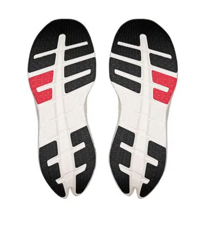 On Technical Fabric Sneakers With Cloudtec Cushiing System In White
