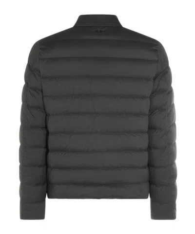 Herno Quilted Down Jacket In Black