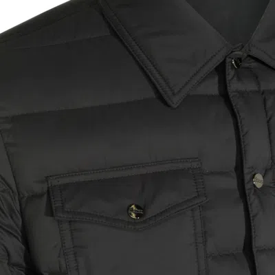 Herno Quilted Down Jacket In Black