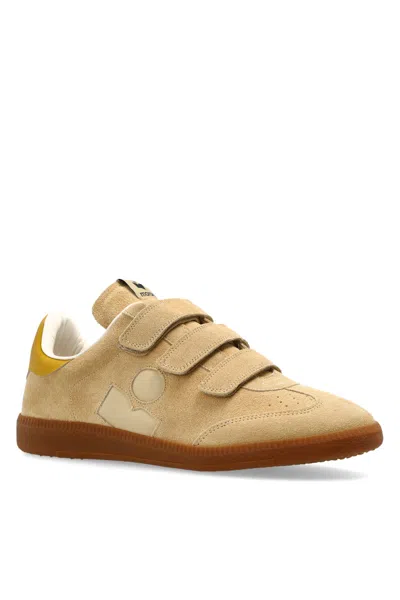 Isabel Marant Beth Touch-strap Sneakers In Neutral