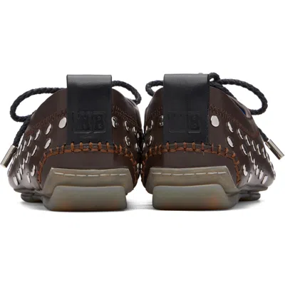 Wales Bonner Chakra Ballet Flat In Brown