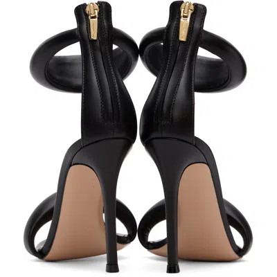 Gianvito Rossi Black Bijoux Heeled Sandals