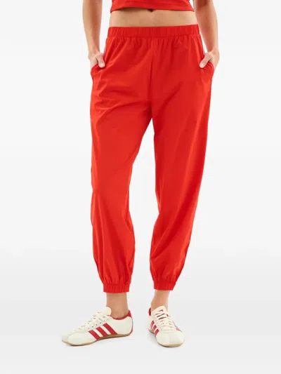 Splits59 Megan Piping Track Pants In Red