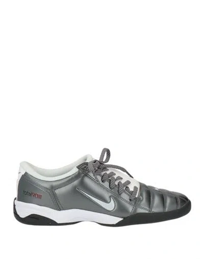 Nike Man Sneakers Gunmetal Size 9 Rubber In Gray