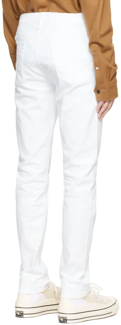 Rag & Bone Belt-loop Jeans In White