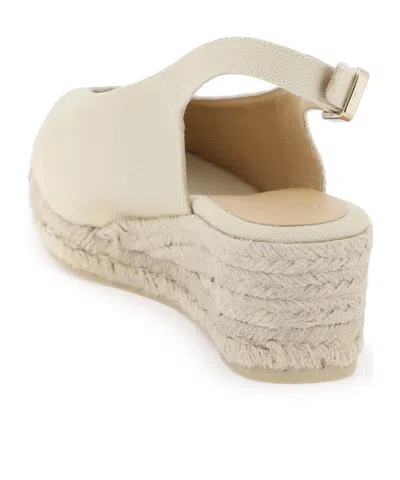Castaã±er Dosalia Espadrilles Braided Raffia Wedge In Neutral