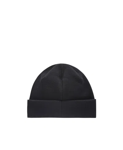 Hugo Boss Patch Beanie In Black