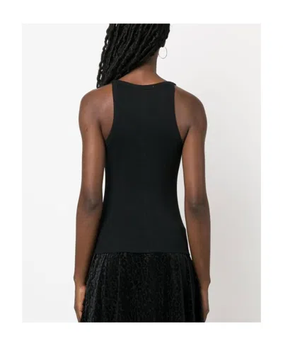 Iro Thin Shoulder Strap Vest In Multi