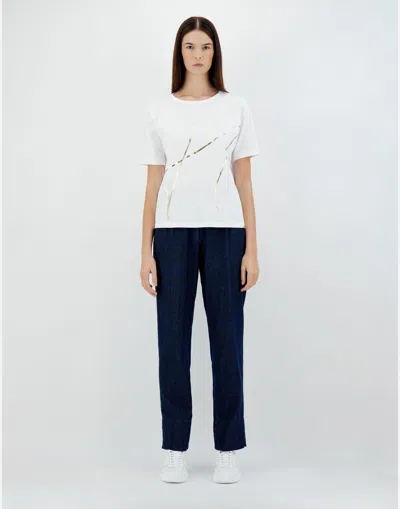 Herno Pattern-printed Crewneck T-shirt In Multi