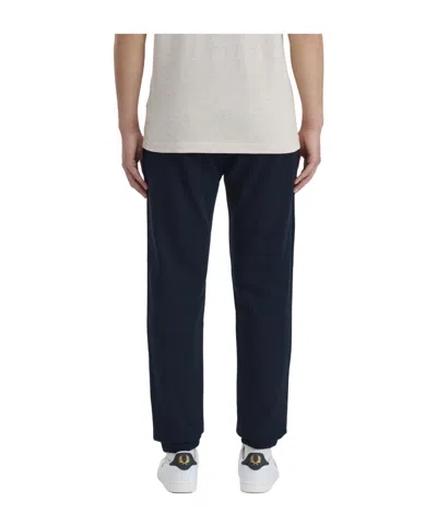 Fred Perry Loopback Sweatpants In Blue