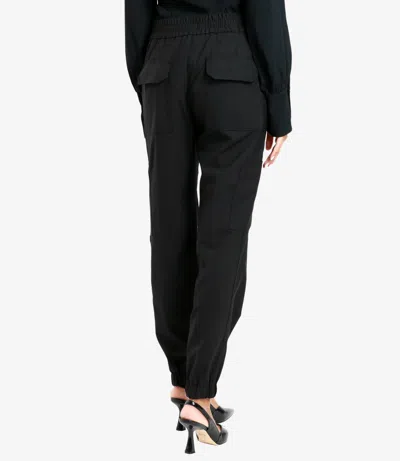 Semicouture Drawstring Sweatpants In Black